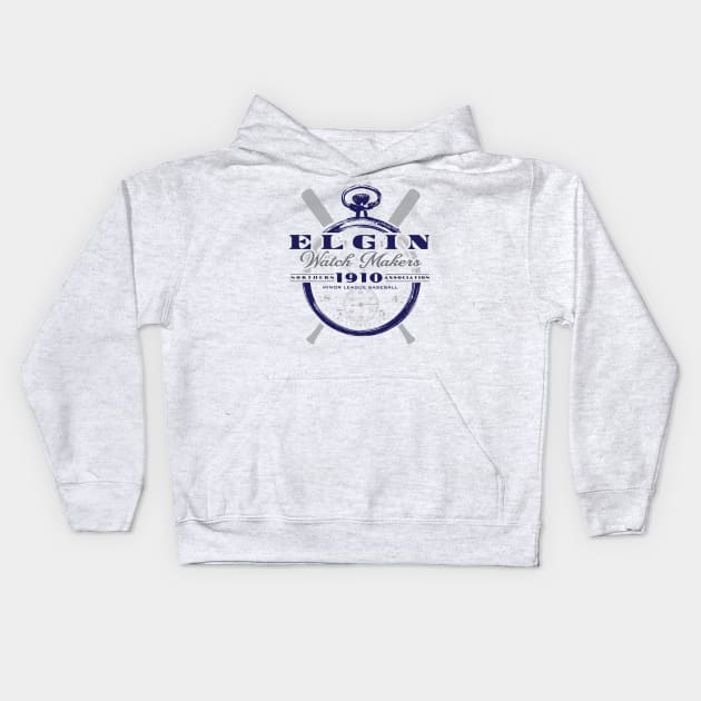 Elgin Watchmakers Kids Hoodie by MindsparkCreative